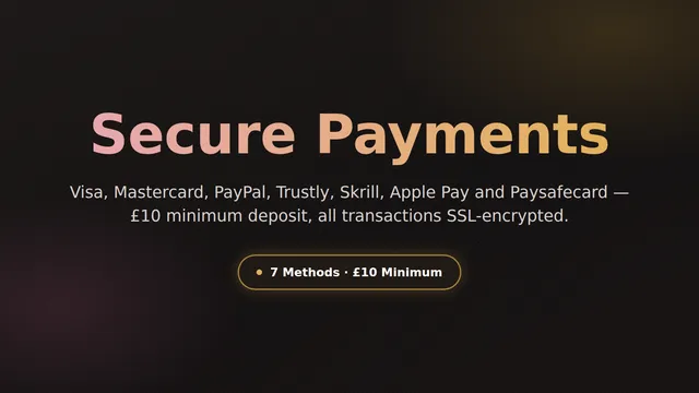 Secure Payments at Magic Red: cards, e-wallets and a £10 minimum deposit
