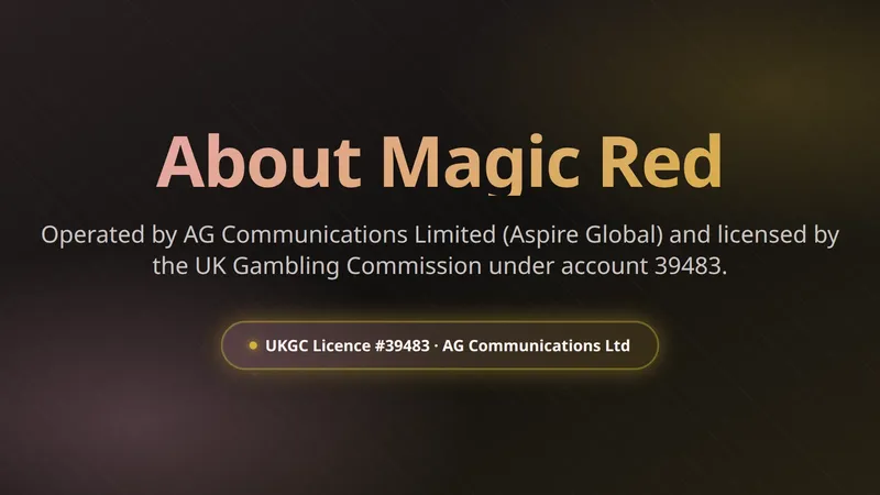 Magic Red Casino about and company information